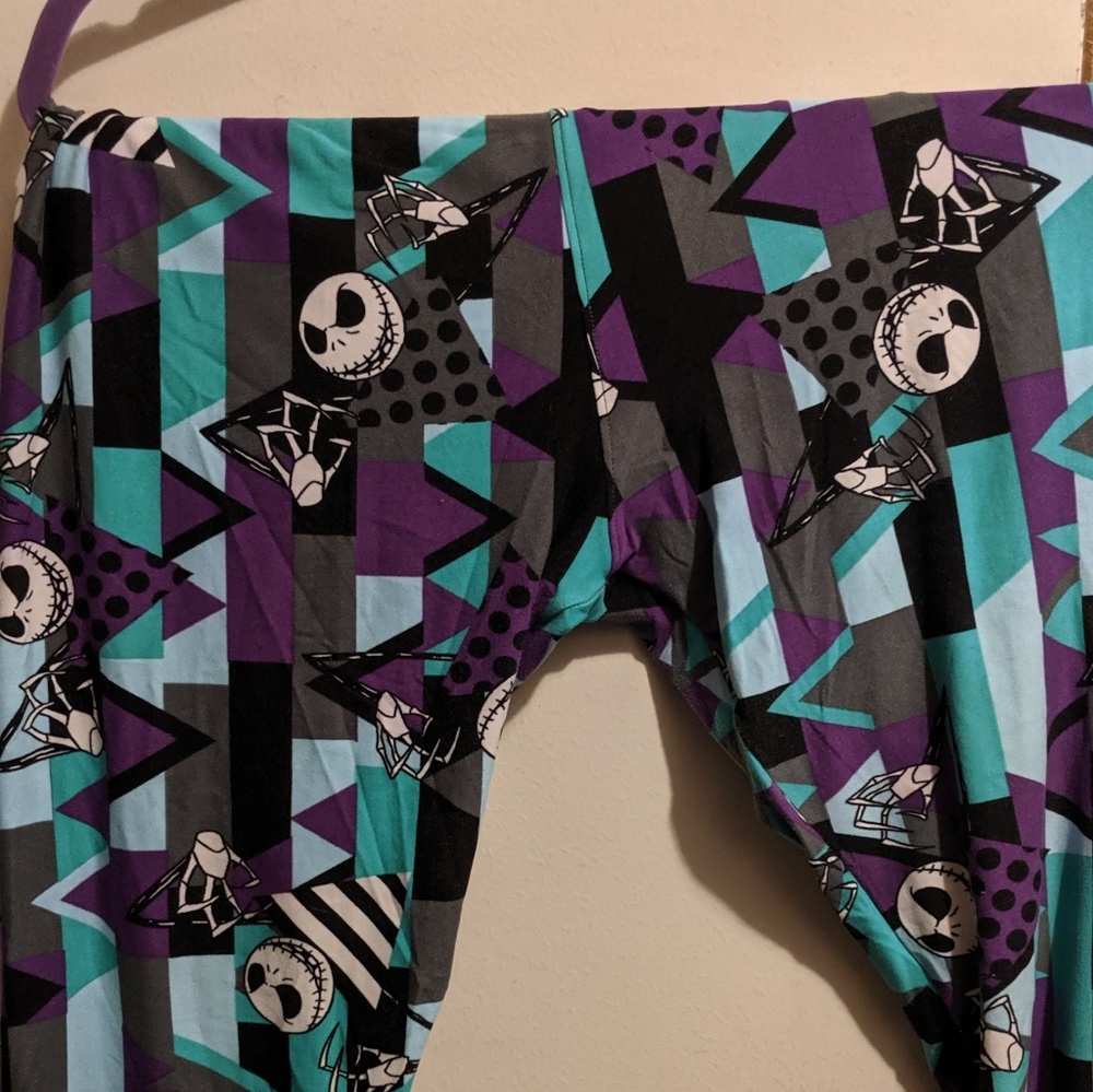 Lularoe Jack Skellington TC Disney leggings